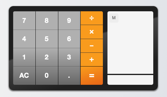 A digital calculator